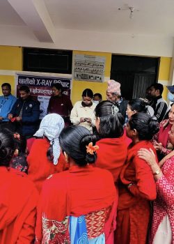 गजुरी ६ मा TB खोजपड्ताल कार्यक्रम,२ सय ०६ जना लाभान्वित