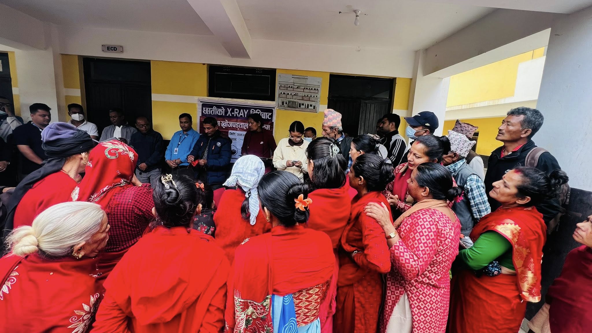 गजुरी ६ मा TB खोजपड्ताल कार्यक्रम,२ सय ०६ जना लाभान्वित