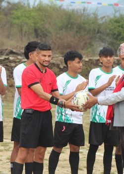 अध्यक्ष कपसँगै १६ औँ वाका कप फुटबल प्रतियोगिता उद्घाटन