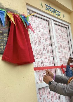 गङाजमुना आधारभूत अस्पतालको नवनिर्मित भवनको उद्घाटन