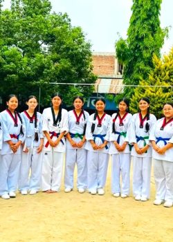 एडभान्स एकेडेमीमा दुईदिने तेक्वान्दो ग्रेडिङ सम्पन्न