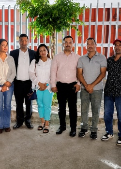 पत्रकार किशोर श्रेष्ठको रिहाइको माग गर्दै महासंघको धर्ना
